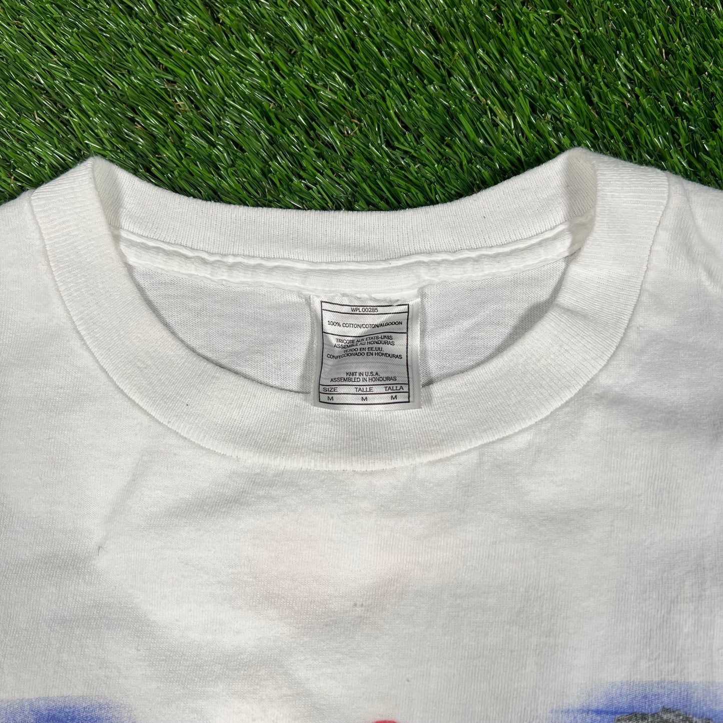 2002 Lil Bow Wow Scream 2 Tour Rap Style White Tee Size Medium USED v17939