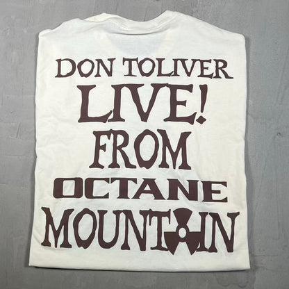 Don Toliver Octane Tour Live From Mountain Off White Tee Size XXL USED x18698