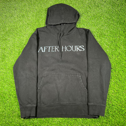 The Weekend Black After Hours XO Logo Hoodie Size Medium USED v16917