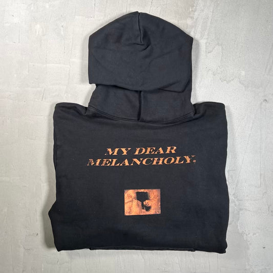 The Weeknd Five Year Anniversary Black Hoodie Size Large USED x18798