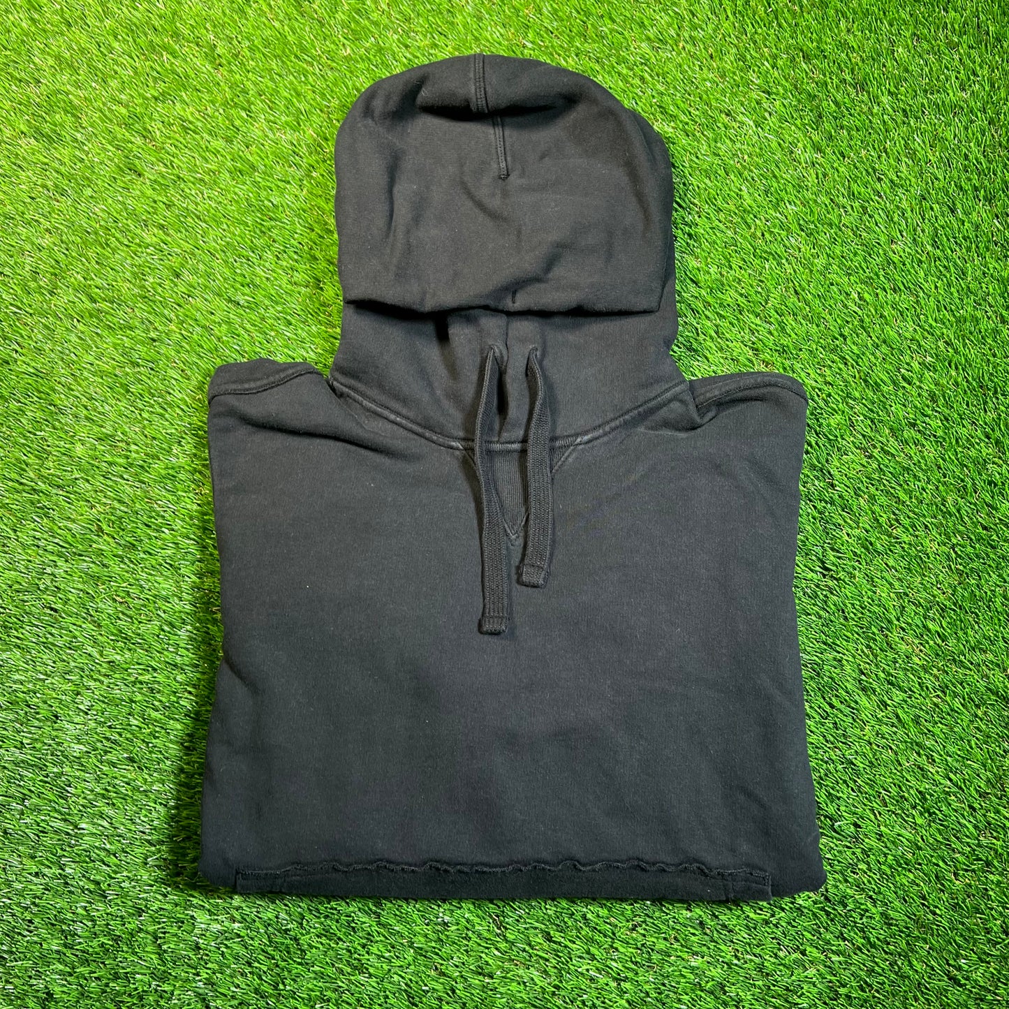 Stone Island Armband Logo Black Hoodie Size XL USED x16865