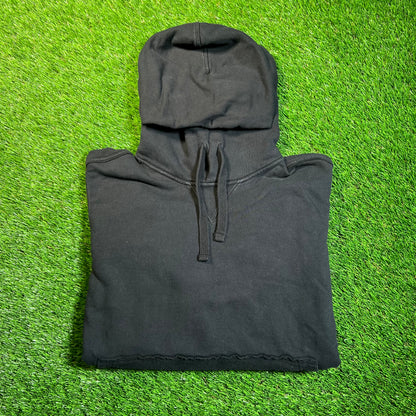 Stone Island Armband Logo Black Hoodie Size XL USED x16865