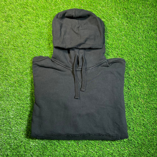 Stone Island Armband Logo Black Hoodie Size XL USED x16865