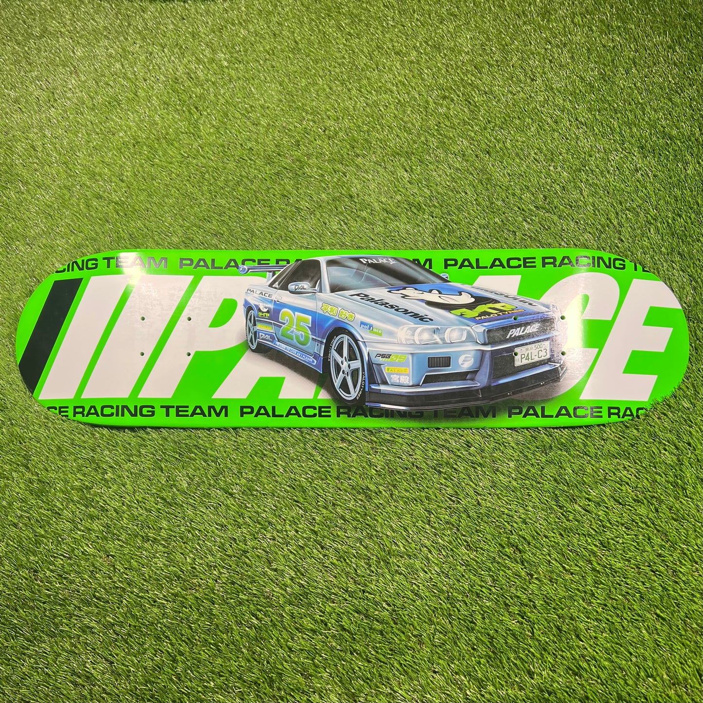 Palace Racing Team Green Skateboard Deck NEW x14842