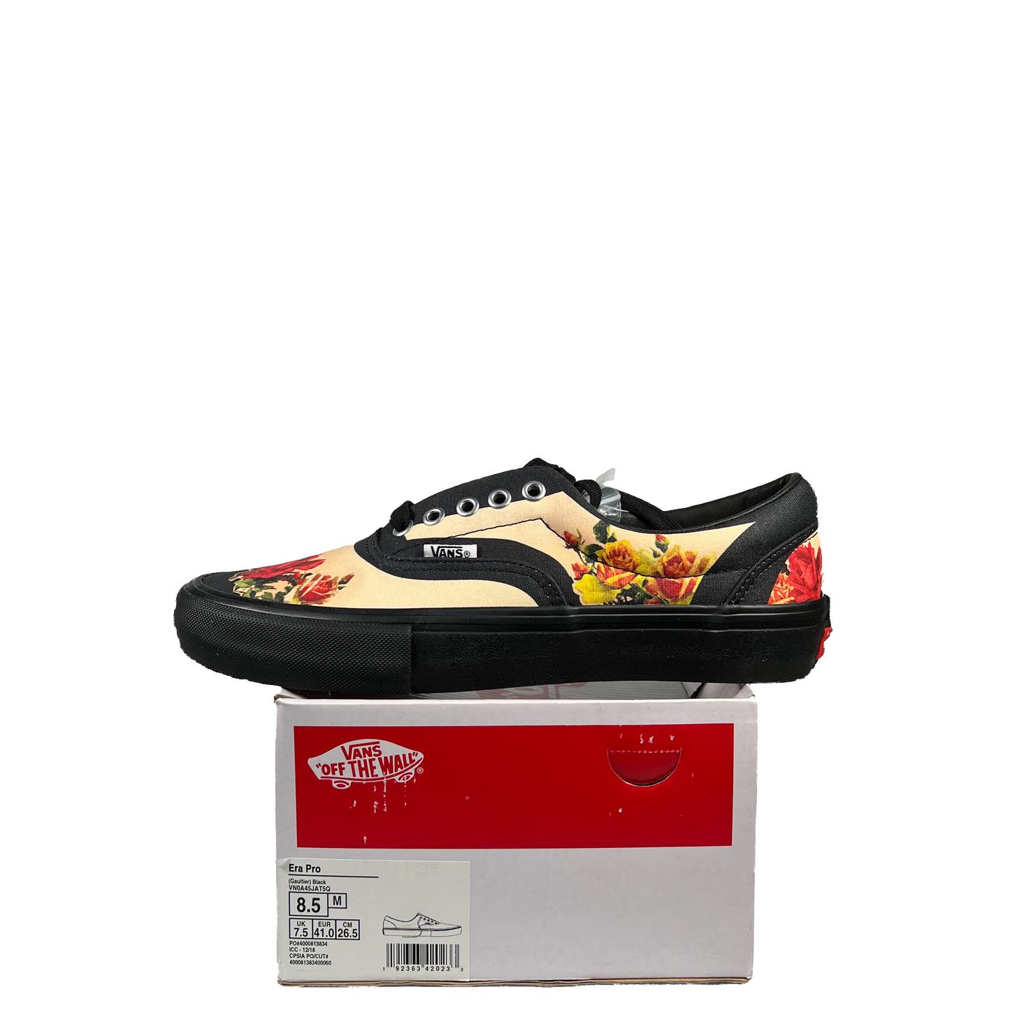 Vans Era Supreme Jean Paul Gaultier Peach (2019) Size 8.5 NEW s21021