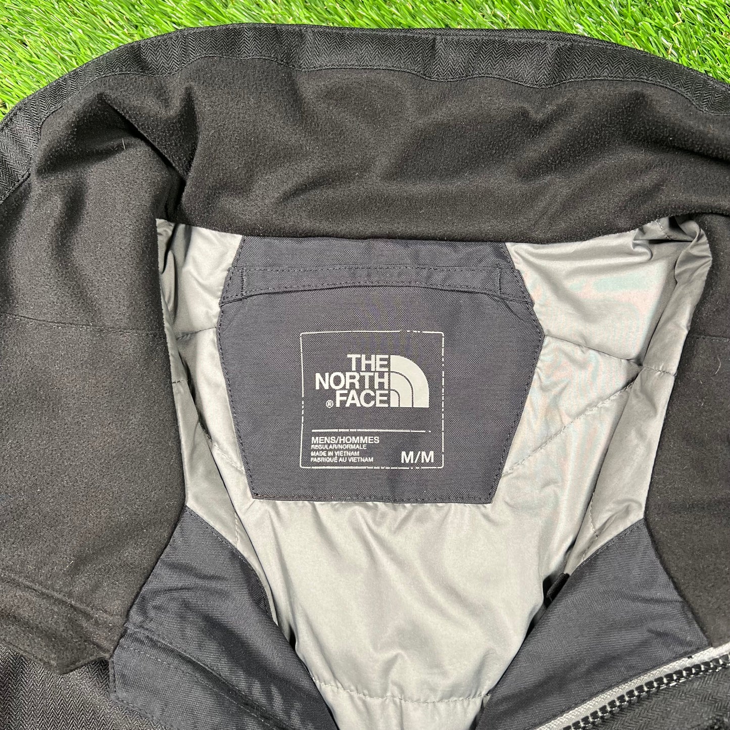 North Face Black Field Jacket Size Medium USED v17061
