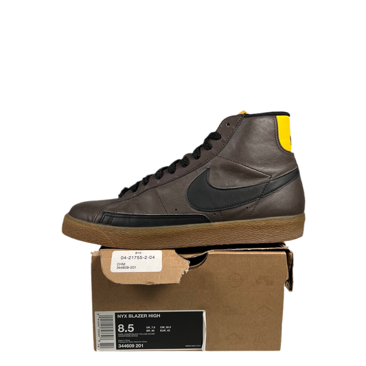 Nike Blazer High NYX Dark Cinder (2008) Size 8.5 USED s18111