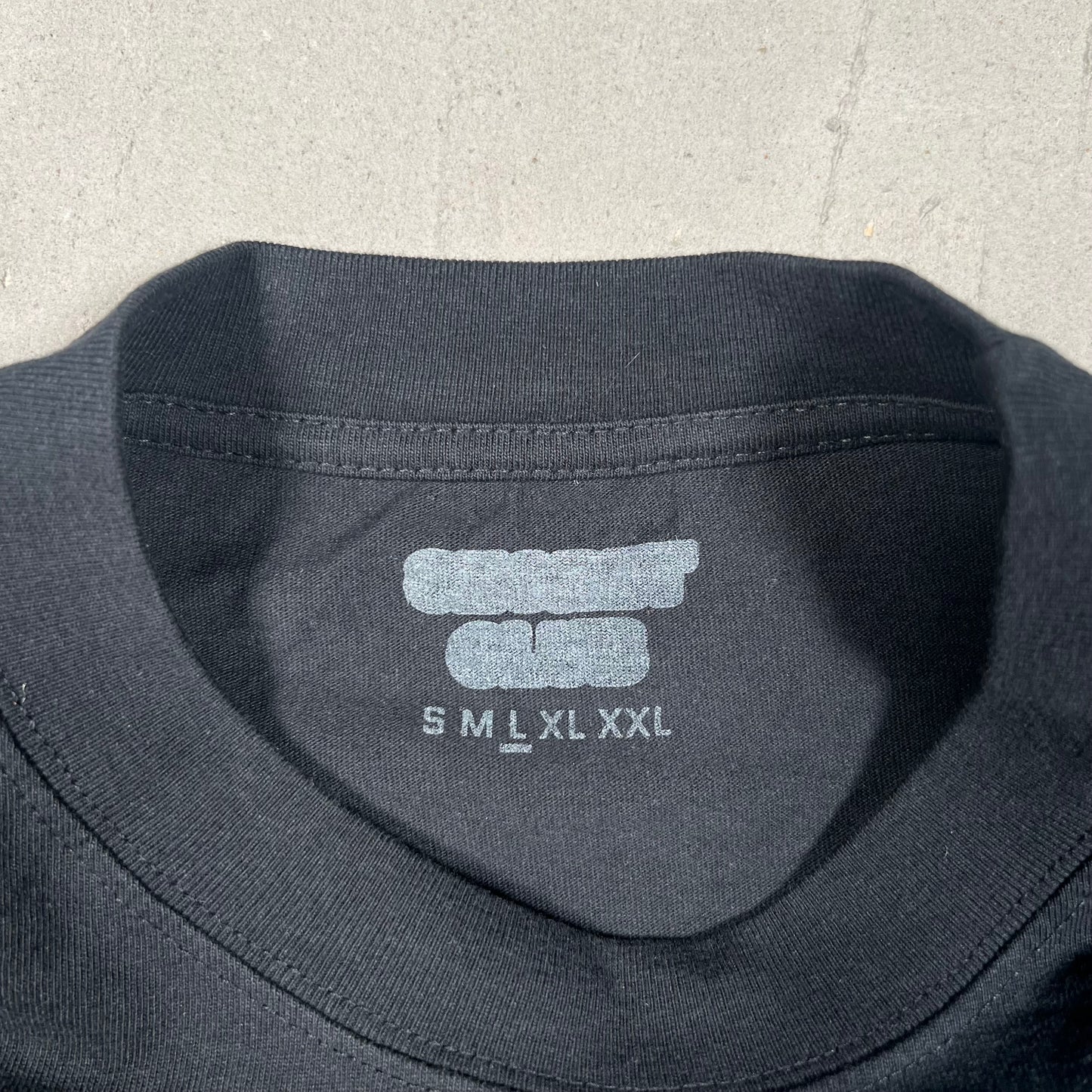 Secret Club Pokemon Black Layered Longsleeve Tee "Balenciugia" Size Large USED v19428