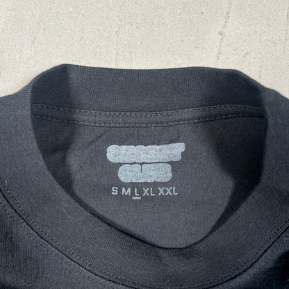 Secret Club Pokemon Black Layered Longsleeve Tee "Balenciugia" Size Large USED v19428