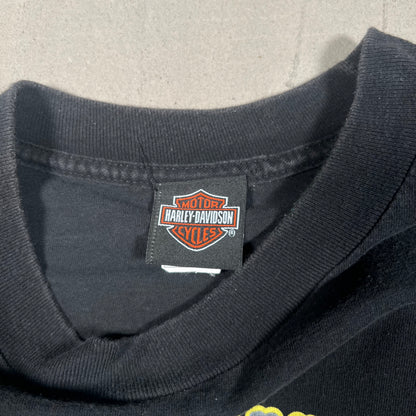 Y2K Harley Davidson Bahamas Black Tee Size 3XL USED v19433