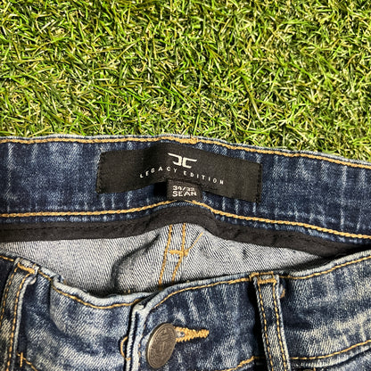 Legacy Edition Super Stretch Repair Patches Denim Pants Size 34 USED v16234