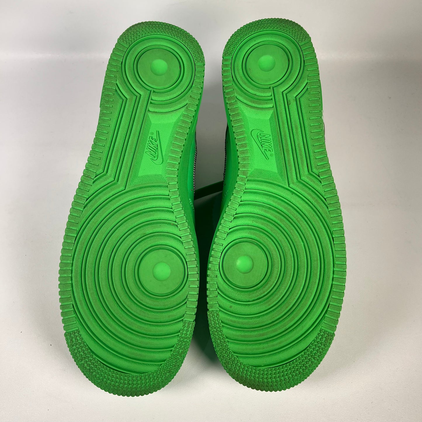 Nike Air Force One Off White Brooklyn Green (2022) Size 11 USED s16032