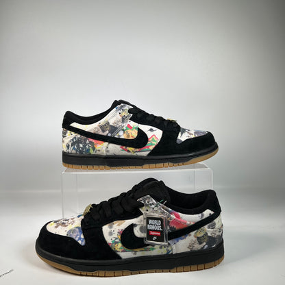 Nike SB Dunk Low Supreme Rammellzee (2023) Size 8.5 NEW s22548
