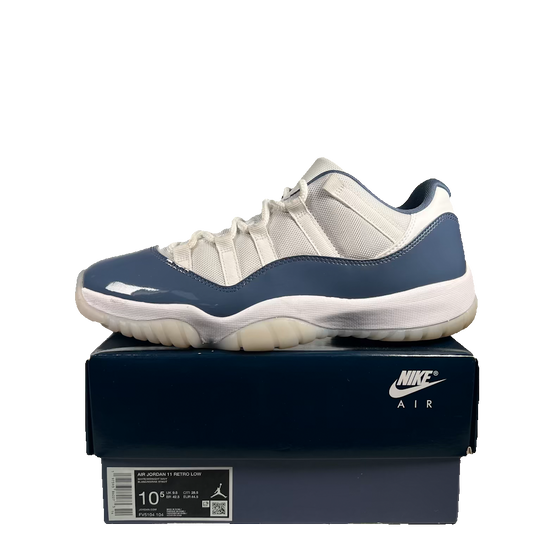 Jordan 11 Low Diffused Blue (2024) Size 10.5 USED s23847