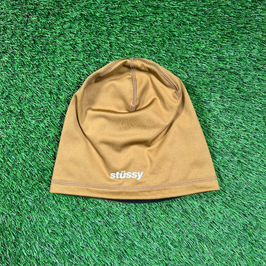 Stussy Brown Skully Cap USED x16278