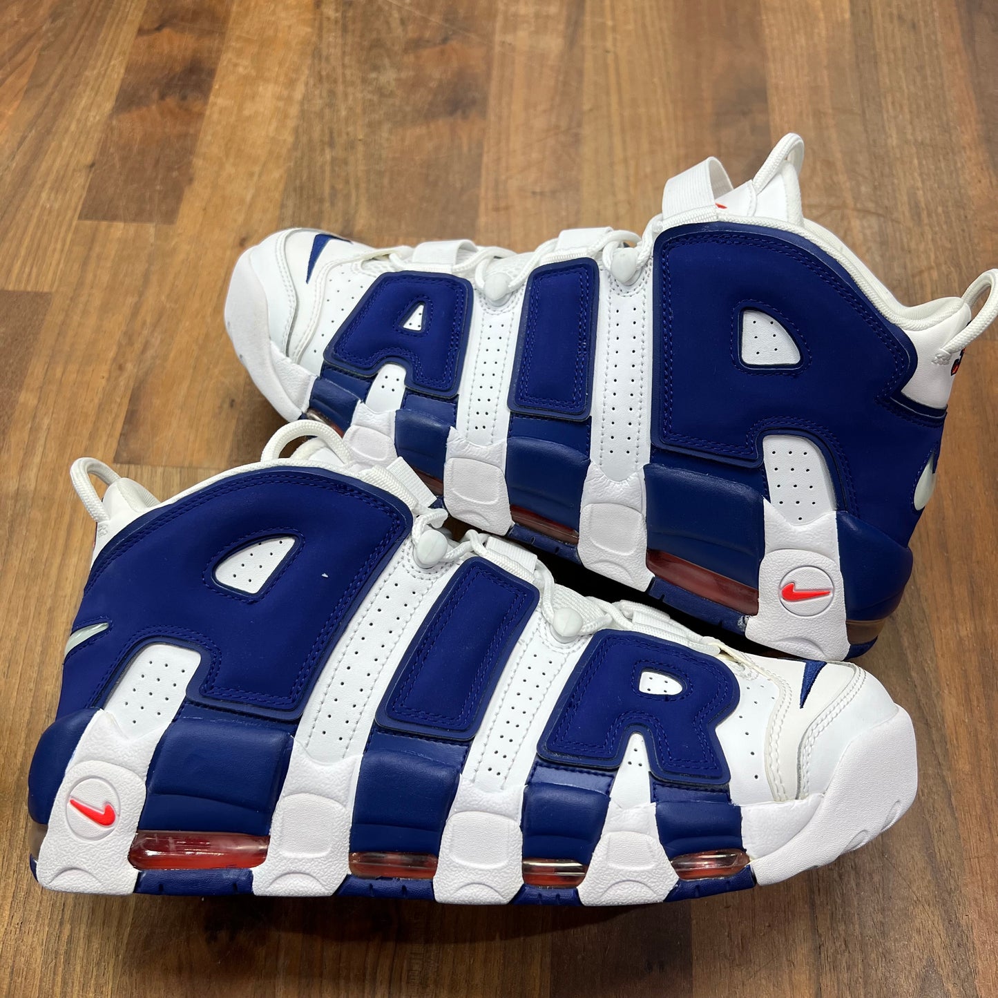 Nike Air Uptempo Knicks Size 11.5 USED s16364