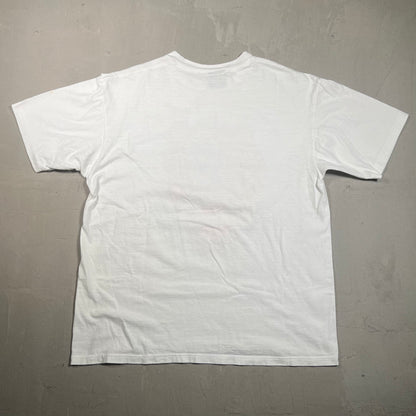 1980s The Beatles Lonely Hearts Club Band White Tee Size XL USED v19456
