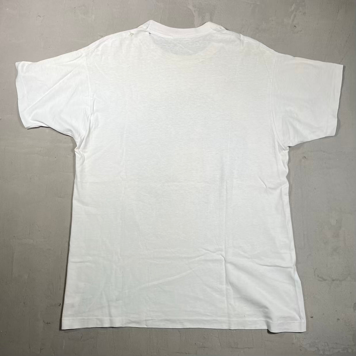1990s Marc Bolan Def Leppard Fat Head White Tee Size XL USED v20184