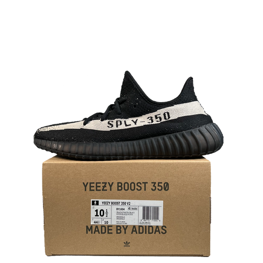 Yeezy 350 Core Black White (2016) Size 10.5 USED s21275