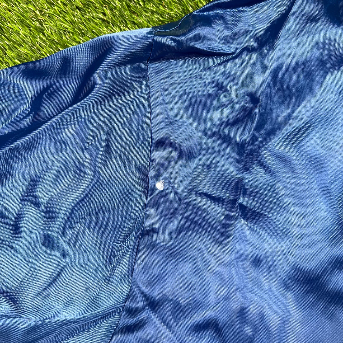 1980s New York Mets Satin Team Jacket Size Large USED v17991