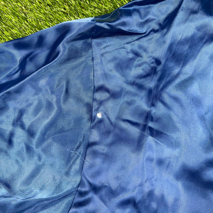 1980s New York Mets Satin Team Jacket Size Large USED v17991