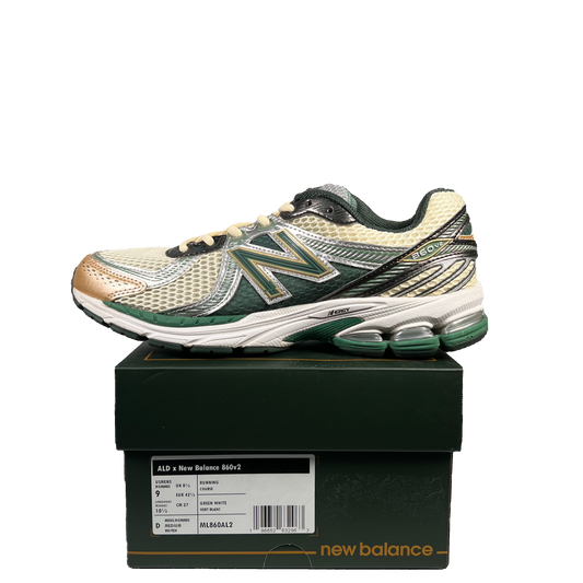 New Balance 860v2 Aime Leon Dore ALD Green (2023) Size 9 USED s20029