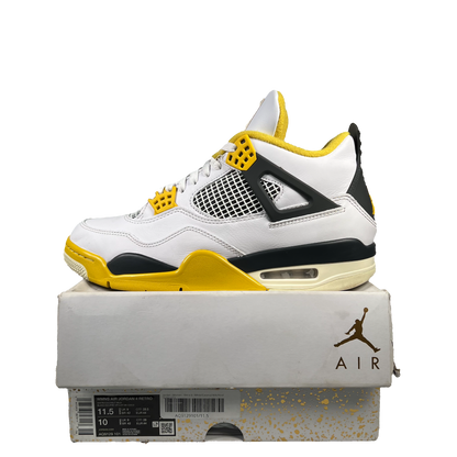 Jordan 4 Vivid Sulfur (2024) Size 10M/11.5W USED s20236