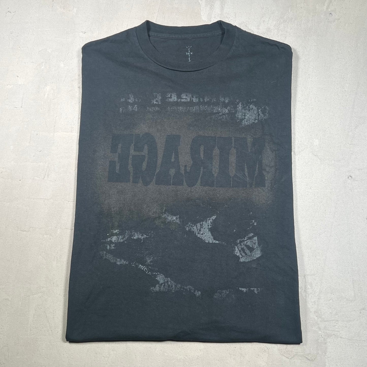 Cactus Jack "Mirage" Black Tee Size XL USED x17349