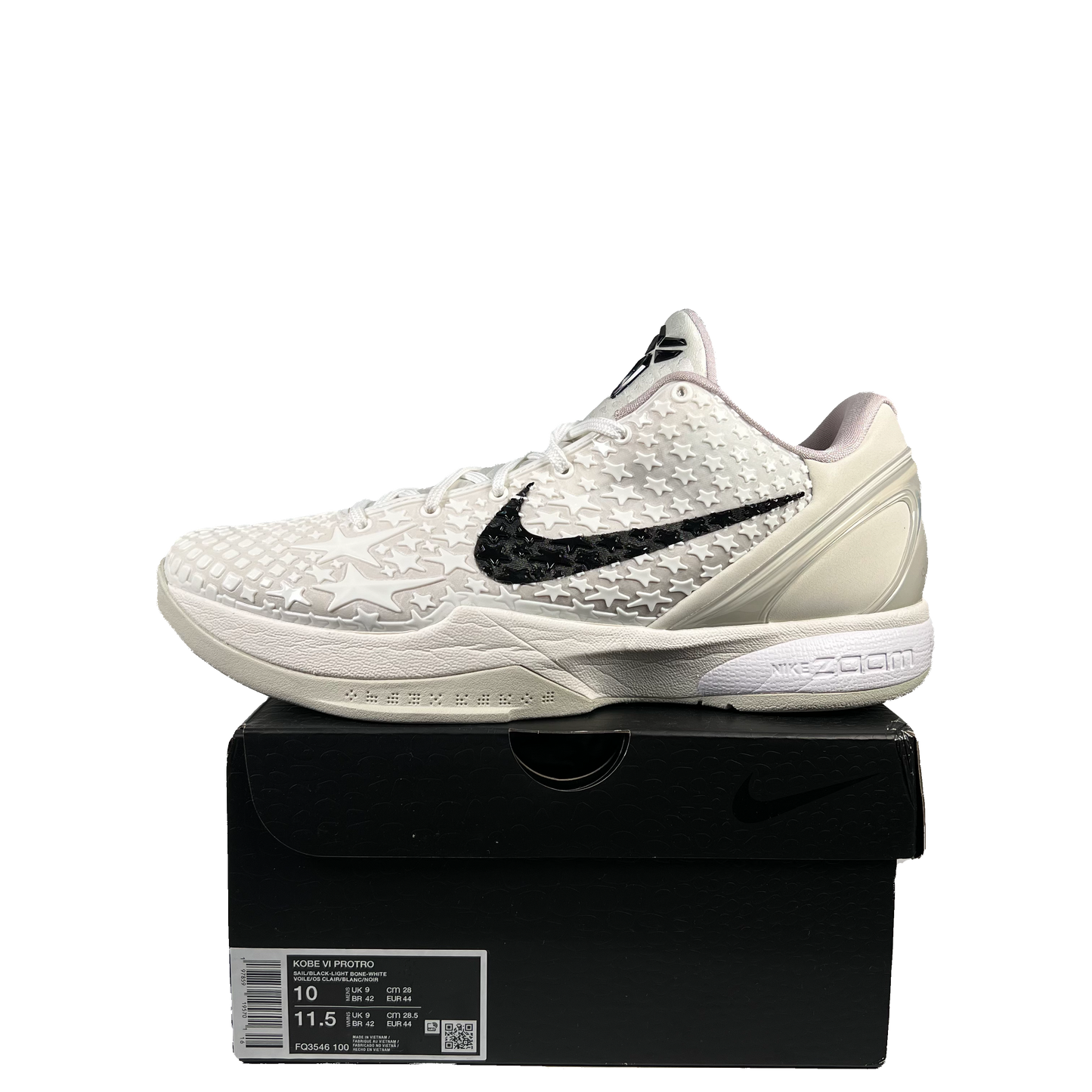 Nike Kobe 6 Sail All Star (2025) Size 10 USED s20124