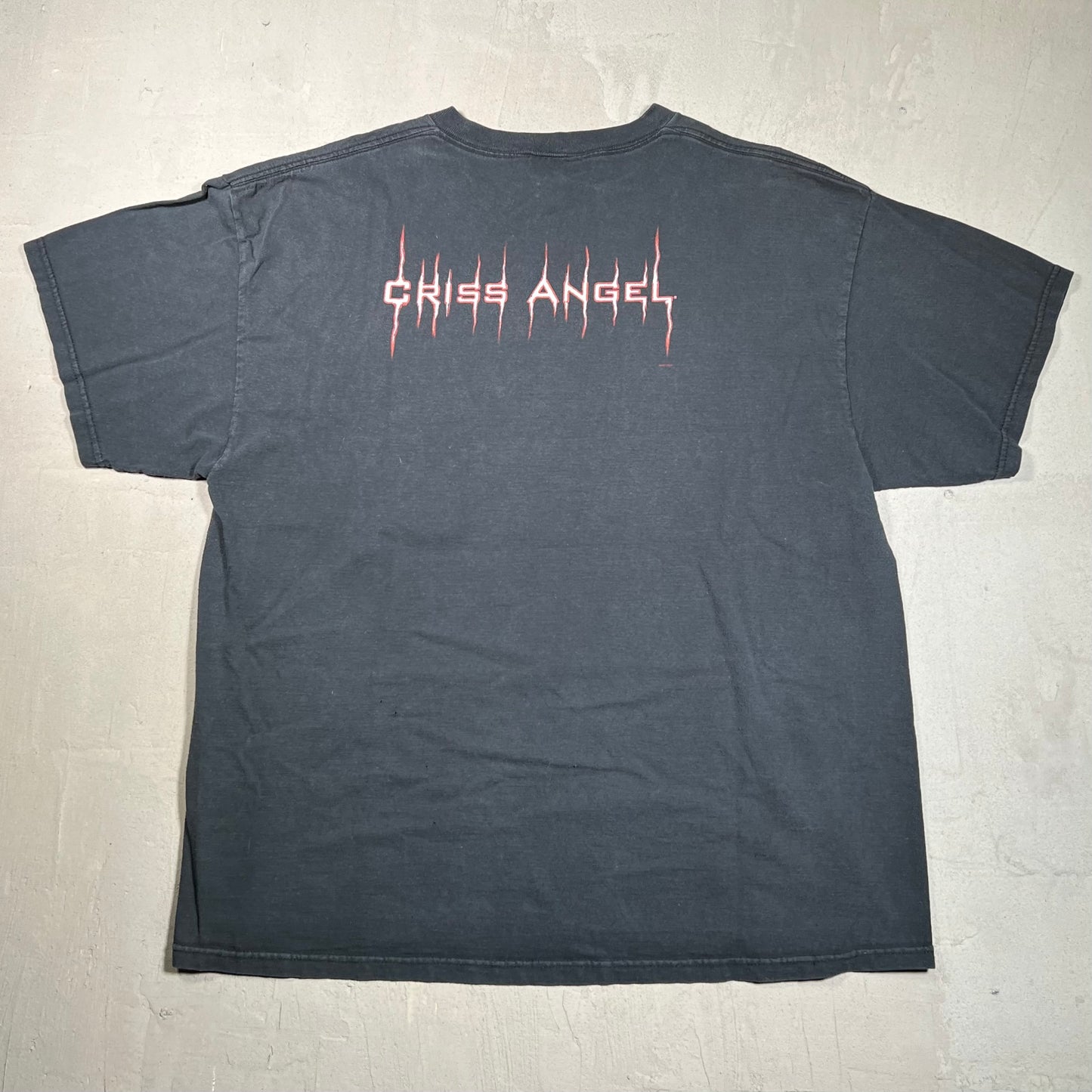 2004 Criss Angel Black Art Tee Size XL USED v16413
