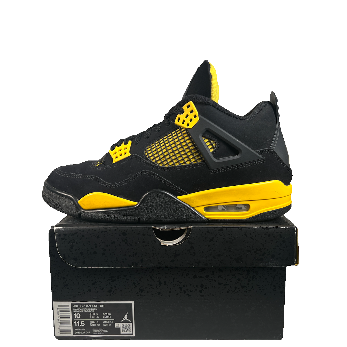 Jordan 4 Thunder (2023) Size 10 USED s22533