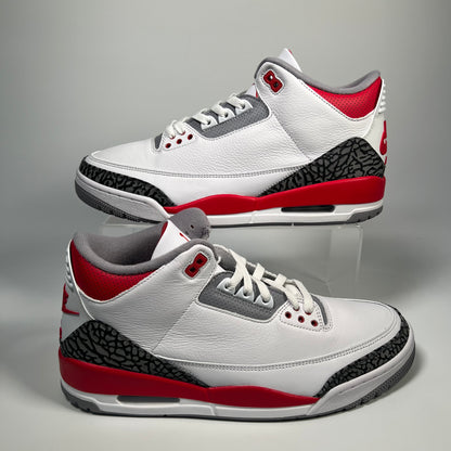 Jordan 3 Fire Red (2022) Size 12 NEW S17585