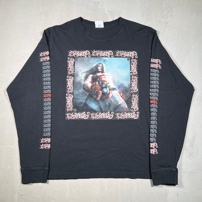 Spiderrr Blade Black Longsleeve Tour Tee Size XL USED v19095
