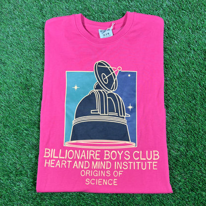 Billionaire Boys Club Heart and Mind Pink Tee Size Medium NEW x15873