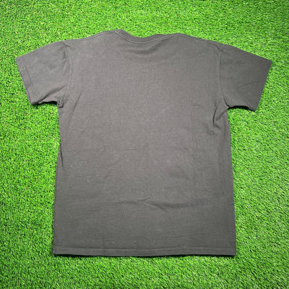 Miseducation Black Tee Size Large USED v18672
