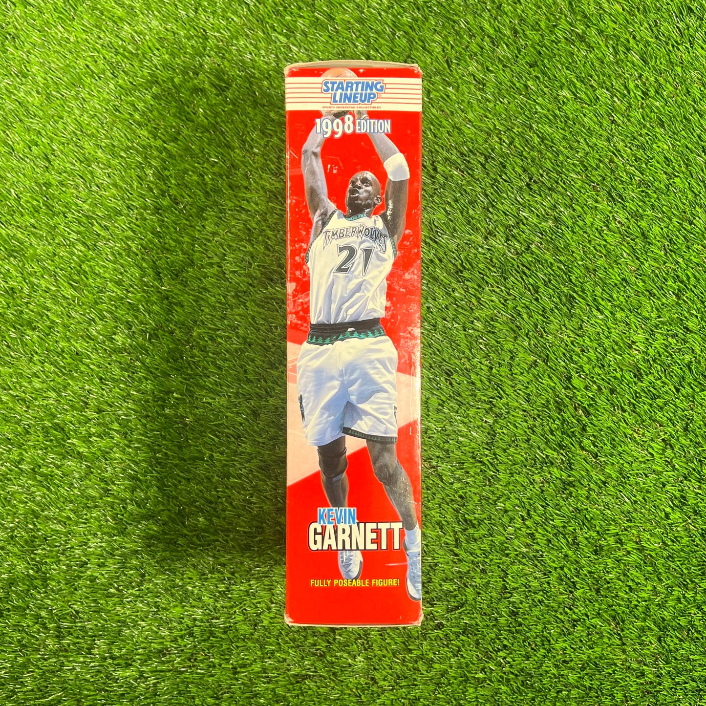 1998 Mattel Minnesota Timberwolves Kevin Garnett Action Figure USED v17902