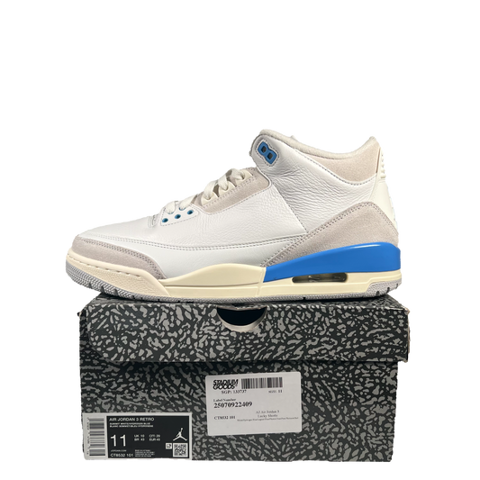 Jordan 3 Lucky Shorts (2025) Size 11 USED s19628