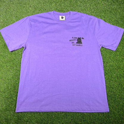 Real Bad Man Crimewave Space Bass Purple Tee Size XL NEW x14703