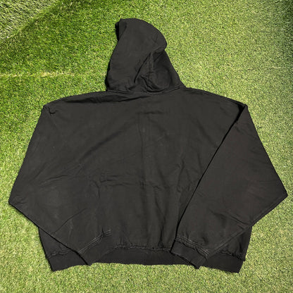 GV Gallery Raspberry Hills "My Zip Up" Black Hoodie Size Large NEW x13770