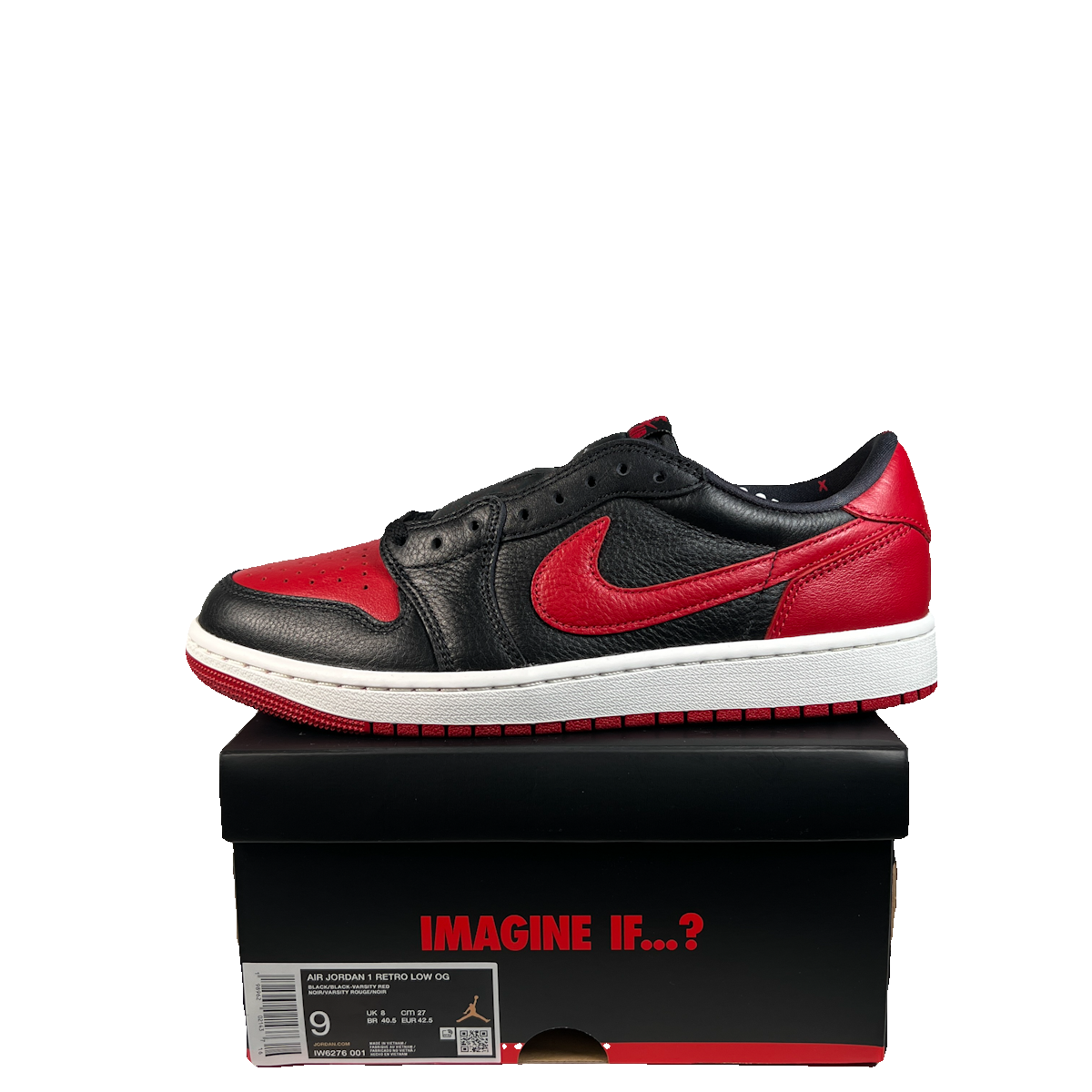 Jordan 1 Low Banned (2026) Size 9 NEW s23191