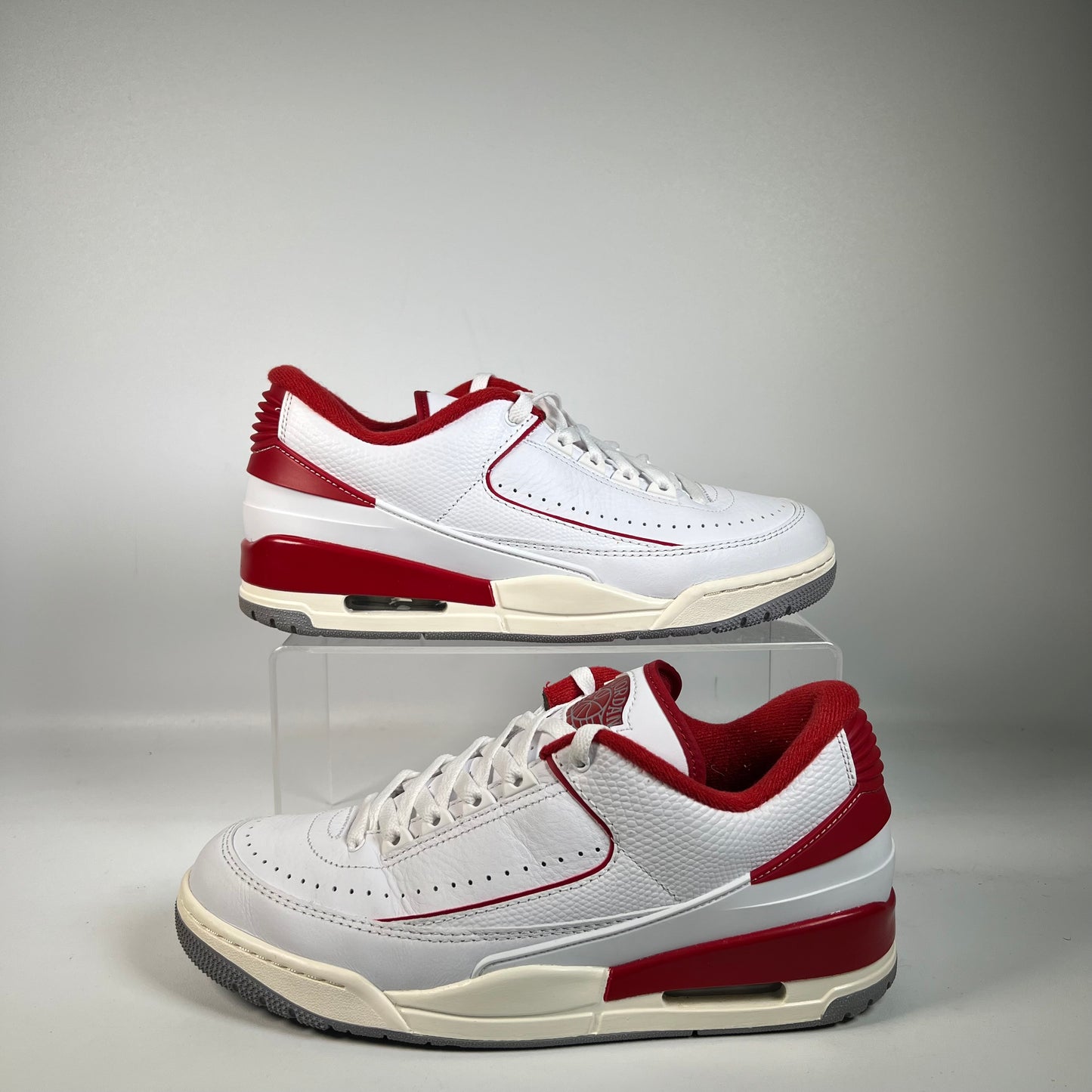 Jordan 2/3 White Varsity Red (2024) Size 9 USED s22494