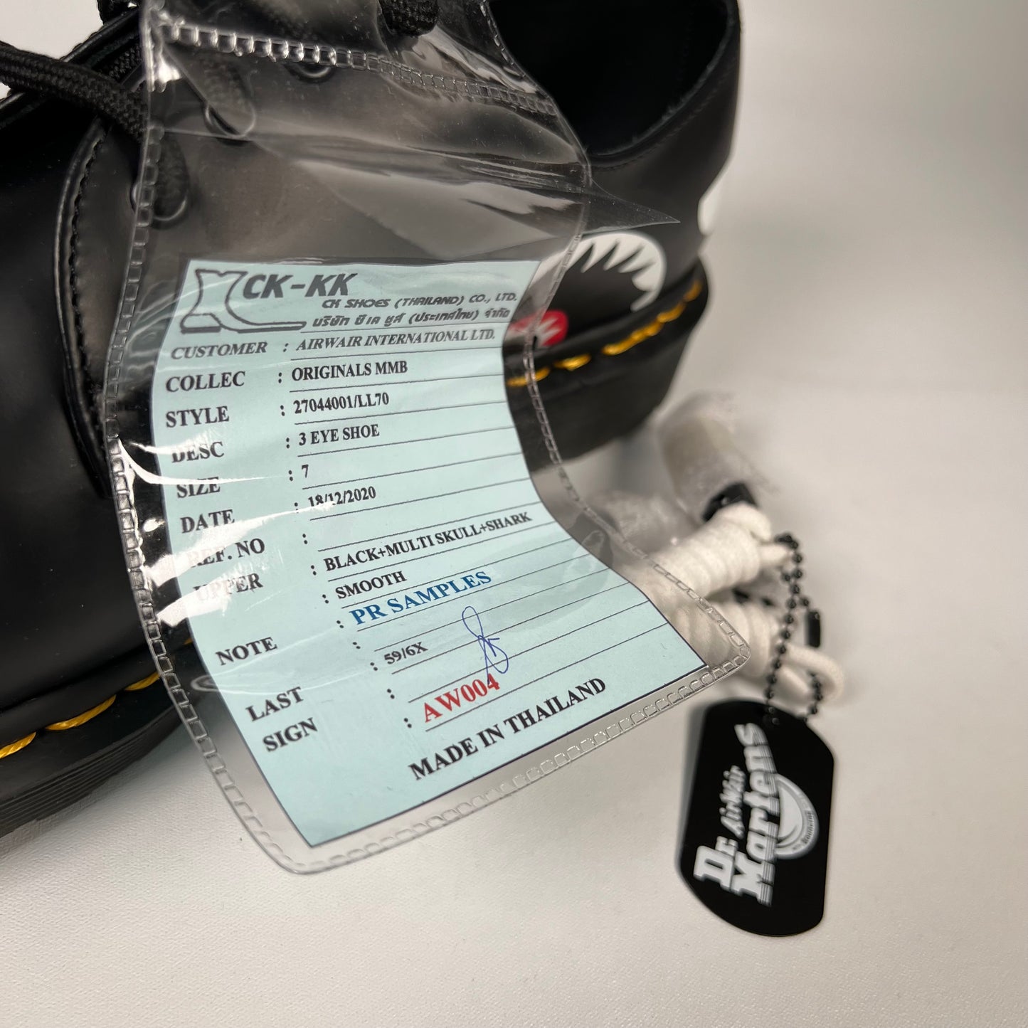 Dr. Martens BAPE x Mastermind SAMPLE Size 8 NEW s4921