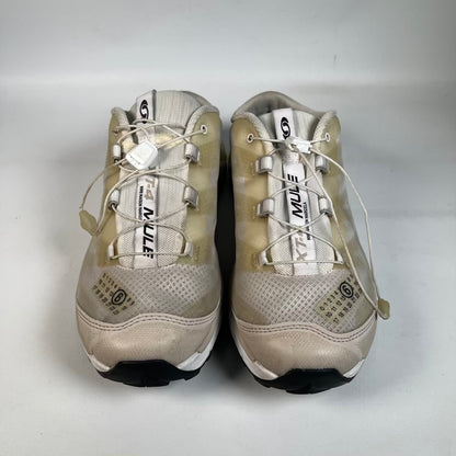 Salomon MM6 Maison Margiela White Green Haze XT 4 Mule (2025) Size 8 USED s23566