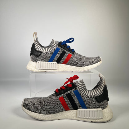 Adidas NMD R1 Tri Color Stripes White (2016) Size 8.5 USED s18724