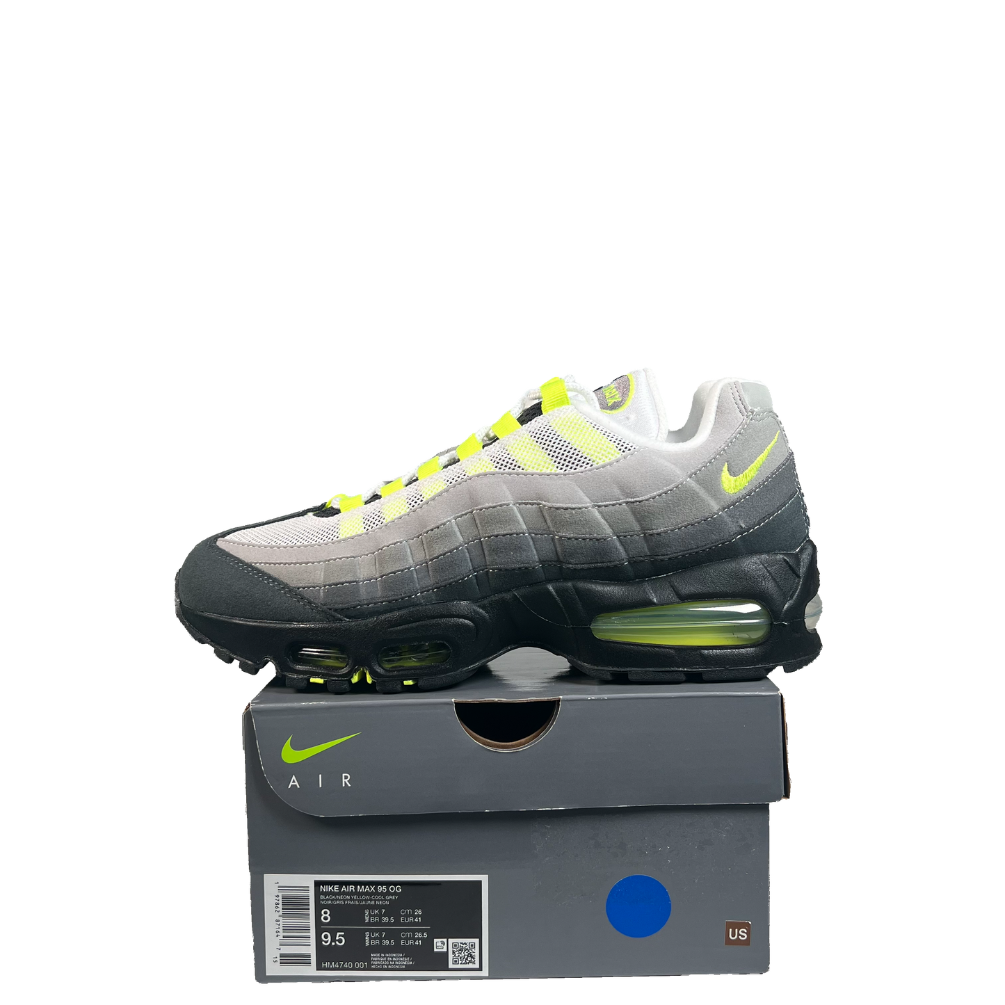 Nike Air Max 95 Big Bubble Neon (2026) Size 8 NEW s21441