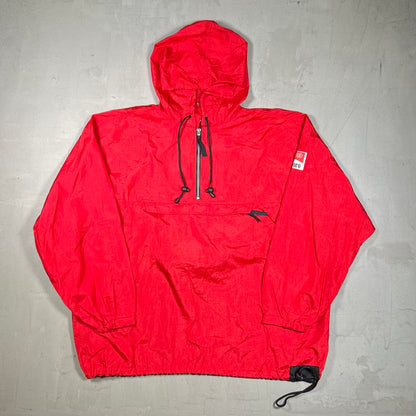 1990s Marlboro Red Packable Windbreaker Size Large USED v20328