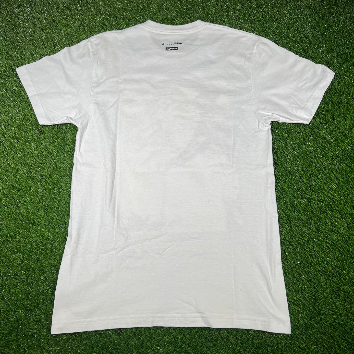Supreme Raymond Pettibon Crow 2014 White Tee Size Large USED x14515