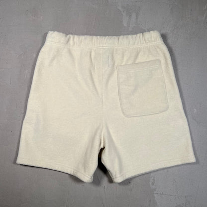 Fear of God Fog Essentials White Fleece Shorts Size XS USED x17532