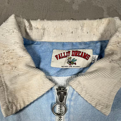 Vale Forever Stampede Blue Work Jacket Size XXL USED x18452
