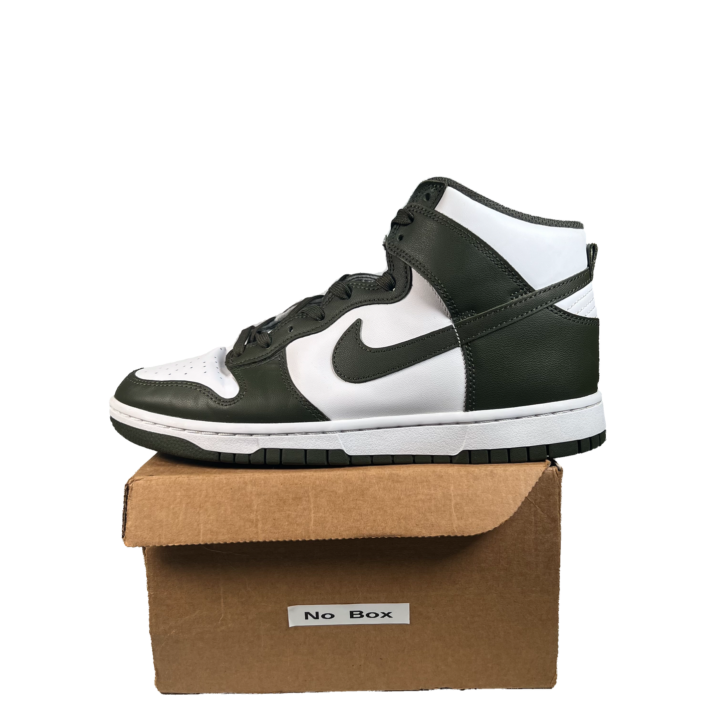Nike Dunk High Cargo Khaki (2021) Size 9.5 USED s22380